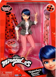 BANDAI Spielwaren Miraculous Puppe 26 cm mit Bekleidung Stehpuppen Puppen Großpuppen spielzeugknaller