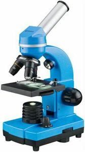 BRESSER JUNIOR Schülermikroskop BIOLUX SEL Farbe: blau
