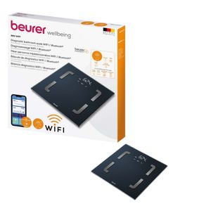 Beurer BF 880 WIFI Quadratisch Schwarz Elektronische Personenwaage