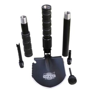 Survival Multifunktions Schaufel Kit Camping Outdoor Zelten Multitool Carbonstahl Rostschutz Klappspaten Wandern