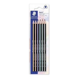 STAEDTLER Bleistift Noris pastel HB 6er-Set Dreikant