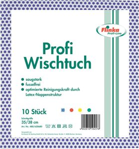 Profi-Wischtücher 35x38 cm Blau 10 Stk