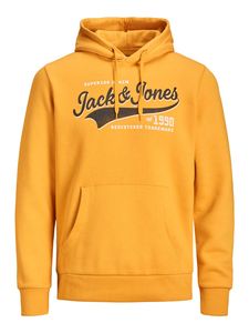 Jack & Jones Herren Sweatshirt 12189736 Golden Orange