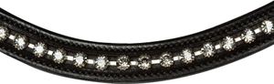 Kieffer - Snaffle-Zaumzeug "Ultrasoft", modern, Leder BZ3682 (Full) (Schwarz)