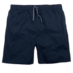 Adamo kurze Pyjamahose dunkelblau große Größen, Größe:5XL