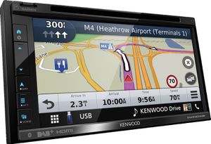 KENWOOD MONITOR DNX-5190DABS 6.8' TOUCH Navigationssystem, Bluetooth, DAB, Predisp. Apple Karpfen