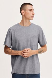 !Solid SDDurant Herren T-Shirt Kurzarm Shirt Basic mit Brusttasche Hochwertige Baumwoll-Qualität Rundhalsausschnitt Überschnittene Schultern Oversize Fit