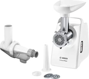 Bosch CompactPower MFW3X15W, 500 W, Biały, 4 mm, 8 mm, 2,5 kg/min, 1,2 m, Plastik