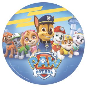 Essbares Papier Paw Patrol - Paw Patrol alle Freunde 20cm