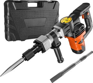 VEVOR Abbruchhammer 1400W Stemmhammer 19 J Meißelhammer Elektro Schlaghammer