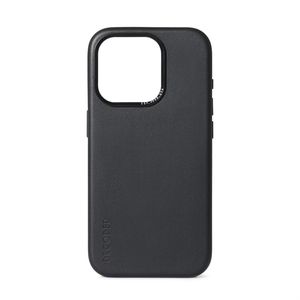 Decoded Leather Backcover für iPhone 15 Pro Max - Black