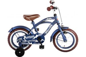 Modrý detský bicykel Volare Cruiser - chlapci - 12 palcov - modrý - 95% zmontovaný