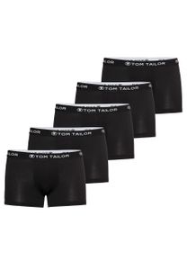 TOM TAILOR Boxershorts Herren 5er Pack Unterhosen – Herrenunterwäsche Gr. S - 3XL (schwarz-dunkel) Größe: 7