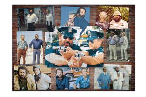 Oakie Doakie Games Bud Spencer & Terence Hill Puzzle Poster Wall #002 (1000 Teile) ODG010004