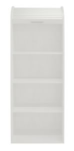 Jalousieschrank "Jalousieschrank" in weiß matt lack / weiß mit 2 Einlegeböden. Abmessungen (BxHxT) 69x192x44 cm