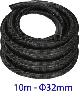 Sillar 10 Meter Staubsaugerschlauch Meterware 32mm Ø Innen, Saugschlauch, Reparaturschlauch, Schlauch für Staubsauger in hochwertige Industriequalität - Ersatz