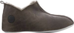 SHEPHERD Herren Lammfellhauschuh Henrik, stone oiled antique 46