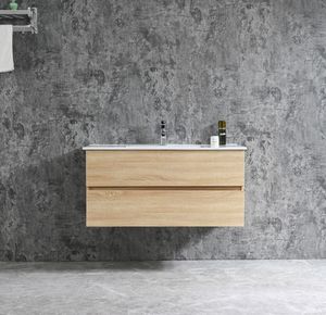 Badmöbel Corbo 100 Braun Badmöbel Corbo 100 Braun