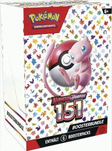Pokemon Karmesin & Purpur 151 - Booster Bundle Deutsch