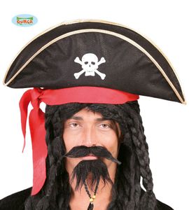 länglicher Piraten Hut für Erwachsene