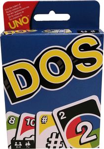 Mattel Games FRM36 Uno Dos vhodné pre 2-4 hráčov cca 30 minút hry 108 kariet so žolíkom vek 7+