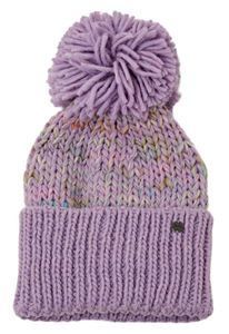 Esprit Strickbeanie mit Bommel und, lilac