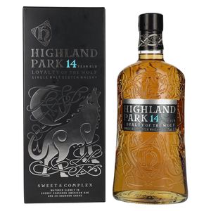 Highland Park 14 Jahre Loyalty of the Wolf Orkney Single Malt Scotch Whisky 1,0l, alc. 42,3 Vol.-%