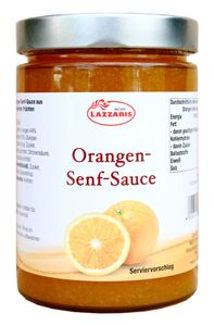 Orangen-Senf-Sauce, 710 g