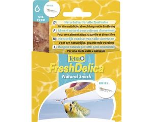 Tetra Freshdelica Krill 48G - Vitamin- und nährstoffreicher Gelsnack für Fische