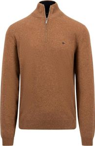 Troyer-Zip, Merino Cashmere 804 hazel Größe XXXL