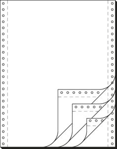 SIGEL 91400 DIN-Computerpapier / Endlospapier, 4fach, 12"x240 mm (A4 hoch), Selbst-Durchschreibend, blanko, 500 Sätze SIGEL 91400 DIN-Computerpapier / Endlospapier, 4fach, 12"x240 mm (A4 hoch), Selbst-Durchschreibend, blanko, 500 Sätze