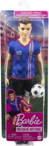 Mattel BRB KEN FUSSBALLER BRUENETT BRUENETT
