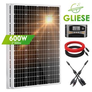 Gliese 600W MONO Solarpanel 12V Set Solarmodul Solaranlage Inselanlage 0% MwSt