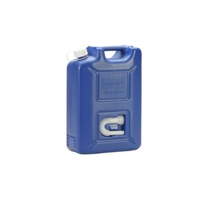 AdBlue Kanister 20 L, HD-PE, dunkelblau, integriertem AdBlue-Auslaufrohr, weiß, Kinder-Sicherheitsve VPE: 3