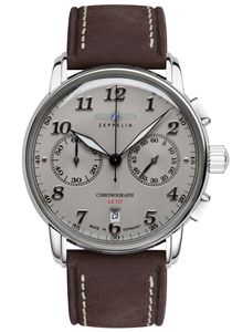 Zeppelin 8678-4 Herrenuhr Chrono LZ127 Graf Zeppelin