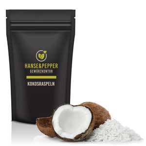 1kg Kokosraspeln Kokosnuss Raspeln geraspelt natürlich vom Hanse&Pepper Gewürzkontor - Gourmet Serie