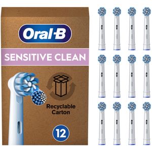 Oral-B Pro Sensitive Clean 12er - Aufsteckbürsten - weiß