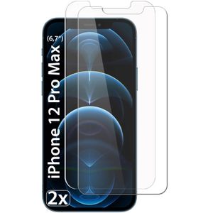 2x iPhone 12 Pro Max Panzerglas Panzerfolie Schutzglasfolie Displayschutzglas Echt Glas Schutz Folie Display Glasfolie 9H