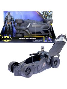 Spin Master Spielwaren Batman Batmobile mit Verdeck zum Öffnen, enthält exklusive 30cm Batman-Actionfigur Actionfiguren Actionfiguren auswahlspin spinmasterauswahl