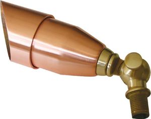 Elstead Bronze LED Außen-Stehleuchten 3-fach Rohkupfer und Messing IP44