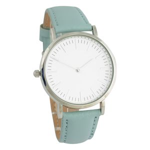 Miraval Design Damenarmbanduhr mit Lederarmband 36 mm Japanisches Quarzuhrwerk Herrenuhr Mineral Glas  Modern Elegant