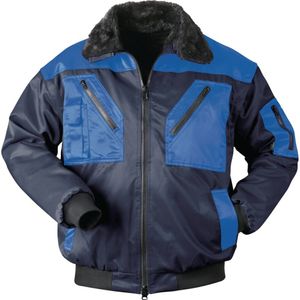 Pilotjacke VEGA 4-in-1 Gr.L marine/royal NORWAY 23620-2