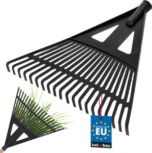 KOTARBAU® Hrábě na listí Plastové hrábě na listí Vějířové hrábě 43 cm