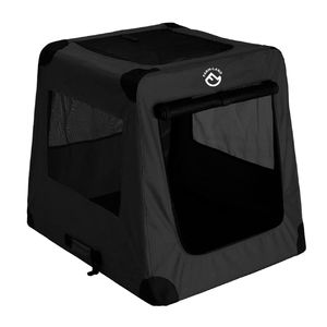 Farm-Land Auto Transportbox faltbare Autobox Hundebox schwarz