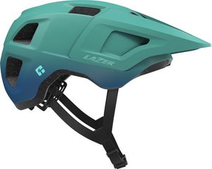 Kask rowerowy LAZER Finch KinetiCore, matowy turkusowy