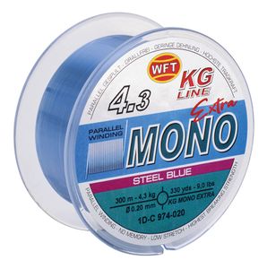 WFT KG Mono Extra steel blue 300m 0,40