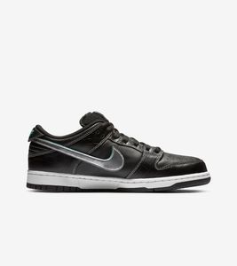 Nike SB Dunk Low Pro "Diamond Supply Co. Black Diamond", BV1310-001, Größe: 43