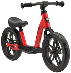 BIKESTAR Extra leichtes Kinder Laufrad ab 3 Jahre | 12 Zoll Eco Classic Lauflernrad | Rot
