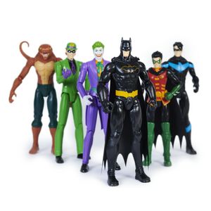 6 Actionfiguren von Batman aus DC Comics
