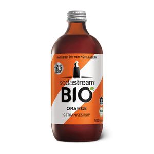 Sodastream Bio Getränkesirup Orange 500ml - Sirup mit -45% Zucker (1er Pack)